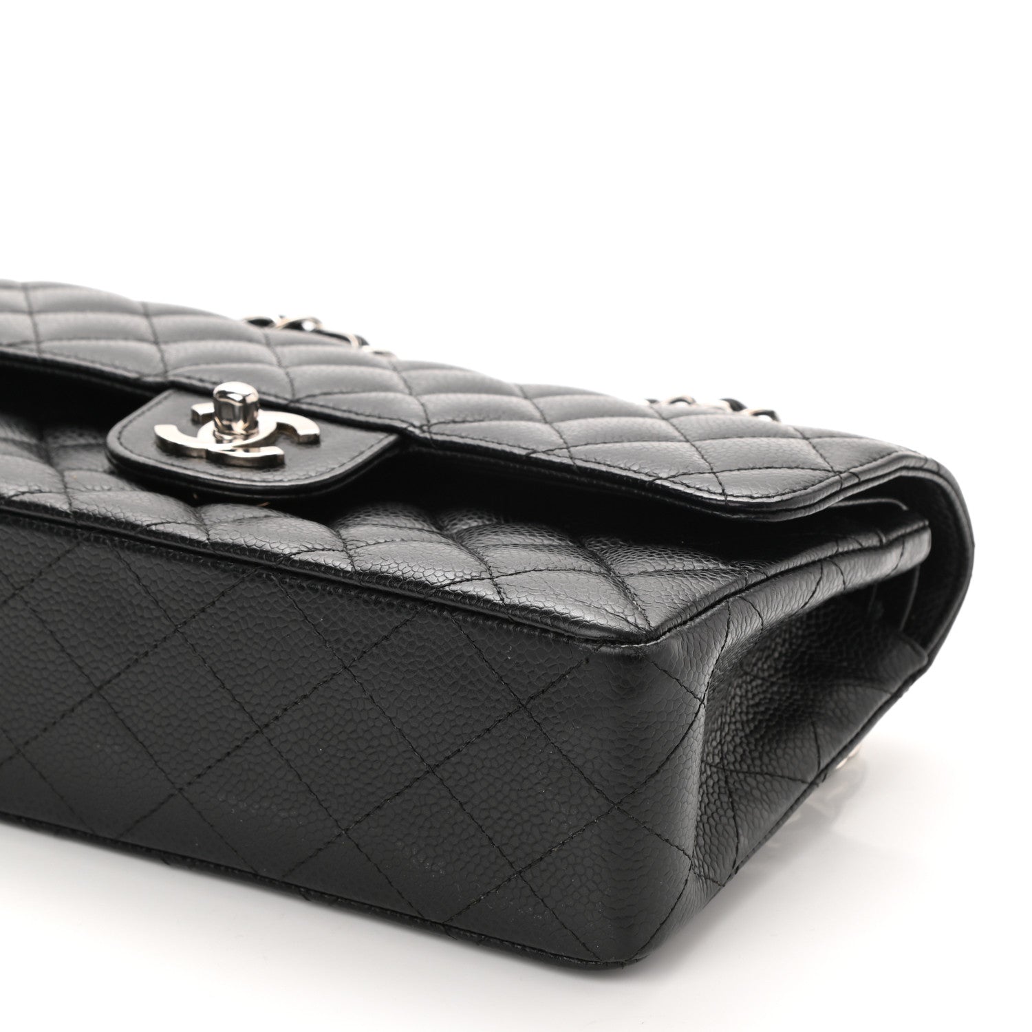 Chanel Caviar Quilted Small Double Flap Black 9 of 9