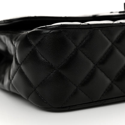 Chanel Lambskin Quilted Coco Pop Top Handle Flap Black 9 of 11
