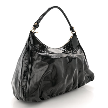 Gucci Patent Large D Ring Hobo Black 3 of 13
