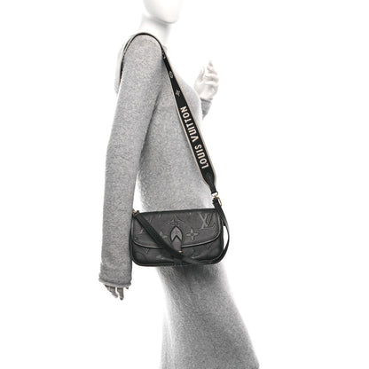 Louis Vuitton Empreinte Monogram Giant Diane Black 2 of 9