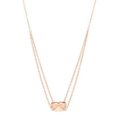 Chanel 18K Beige Gold Coco Crush Pendant Necklace 1 of 4