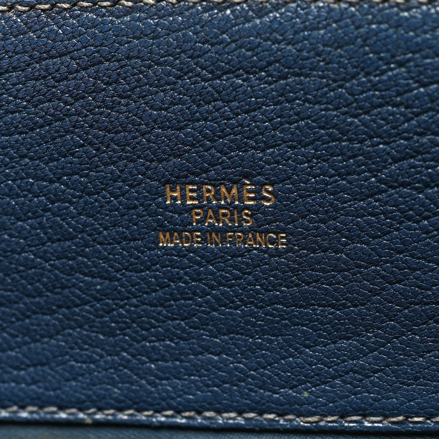 Hermes Chevre de Coromandel Whitebus 40 Bleu De Prusse 6 of 13