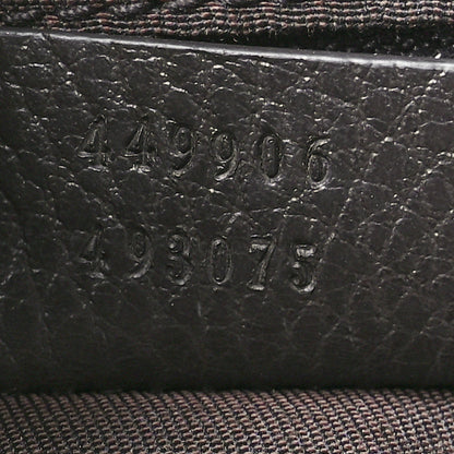 Gucci Monogram Travel Backpack Dark Brown 7 of 10