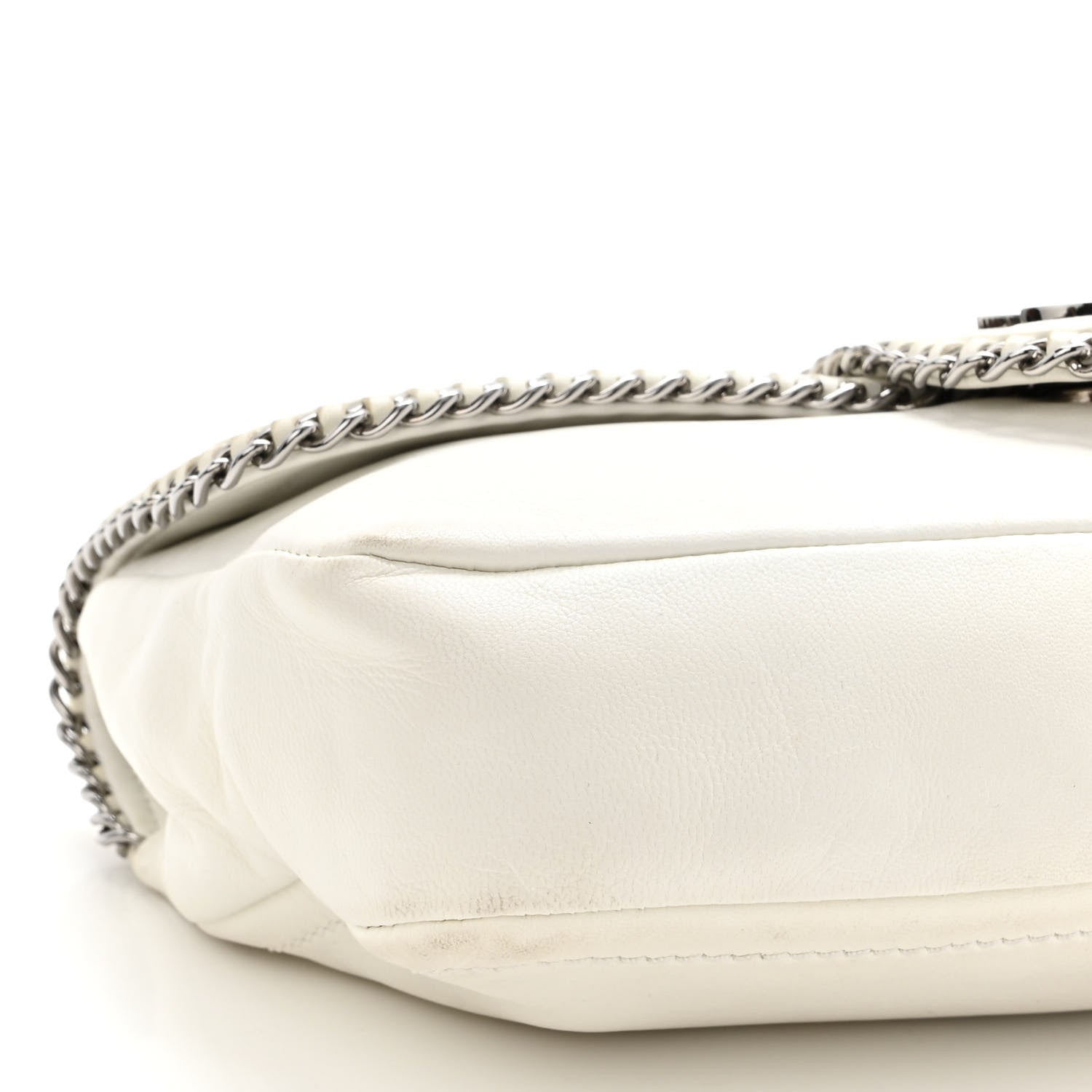 Chanel Lambskin Mini Madison Flap White 9 of 10