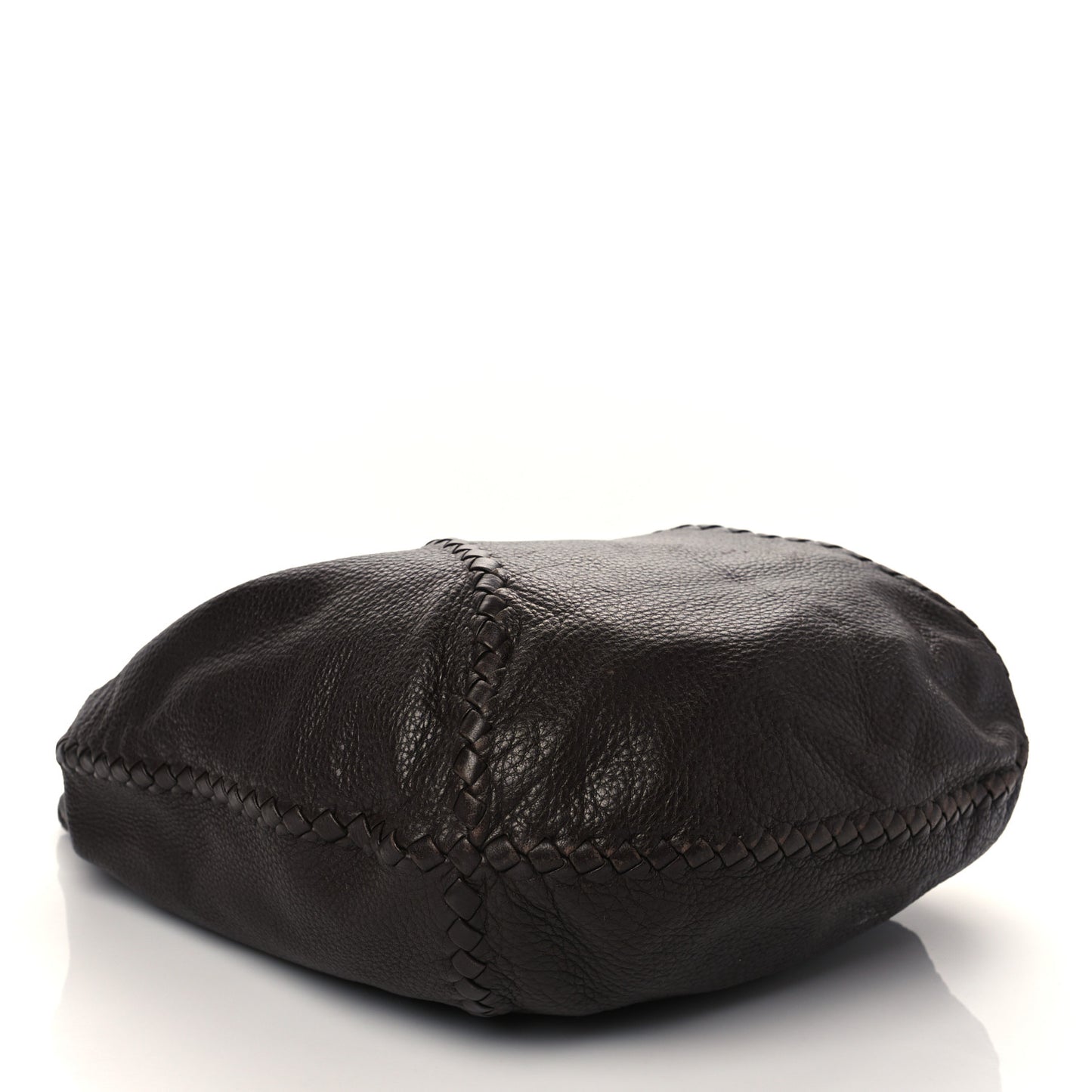 Cervo Deerskin Large Hobo Ebano