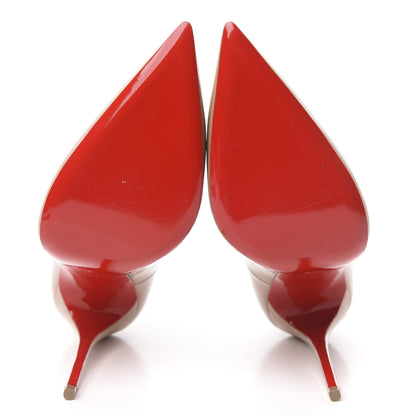 Christian Louboutin Patent So Kate 120 Pumps 38 Nude 5 of 8