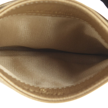 Chanel Metallic Goatskin Quilted Chanel 19 Card Holder Gold 4 of 8