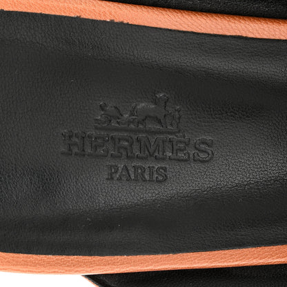 Hermes Calfskin Alma Sandals 40 Havane 8 of 12