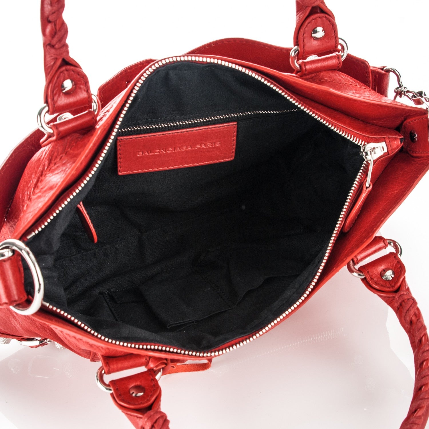 Balenciaga Agneau Giant 12 Silver Hardware First Rouge Cardinal 5 of 7