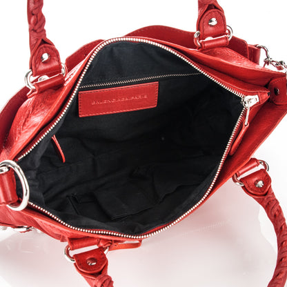 Balenciaga Agneau Giant 12 Silver Hardware First Rouge Cardinal 5 of 7