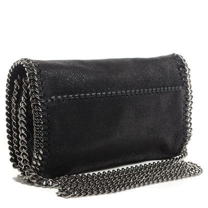 Stella McCartney Faux Leather Embellished Falabella Crossbody Black 3 of 8