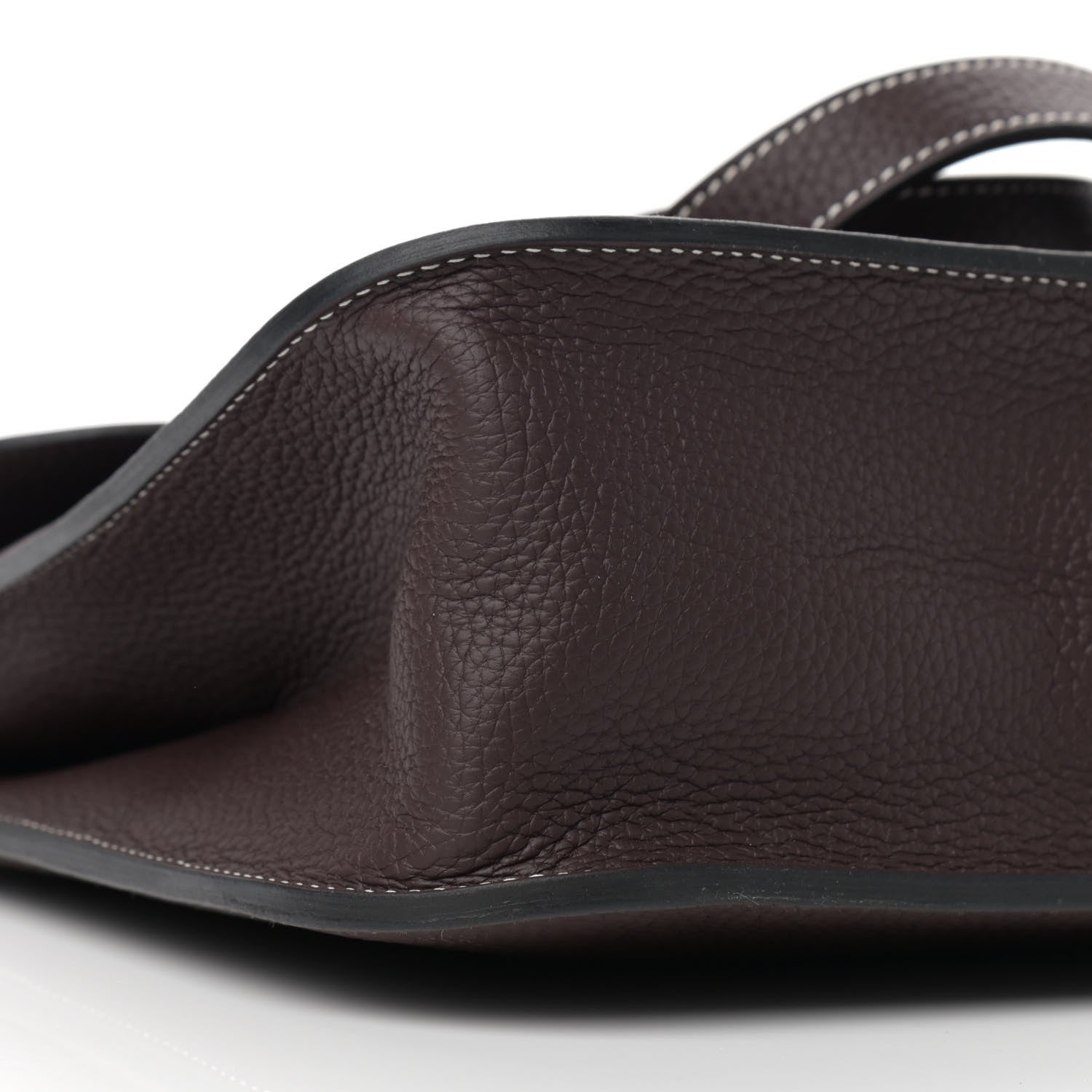 Hermes Taurillon Clemence Verso Halzan 31 GM Rouge Sellier Framboise 9 of 11