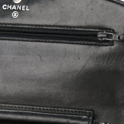 Chanel Caviar Timeless CC Wallet On Chain WOC Black 12 of 12