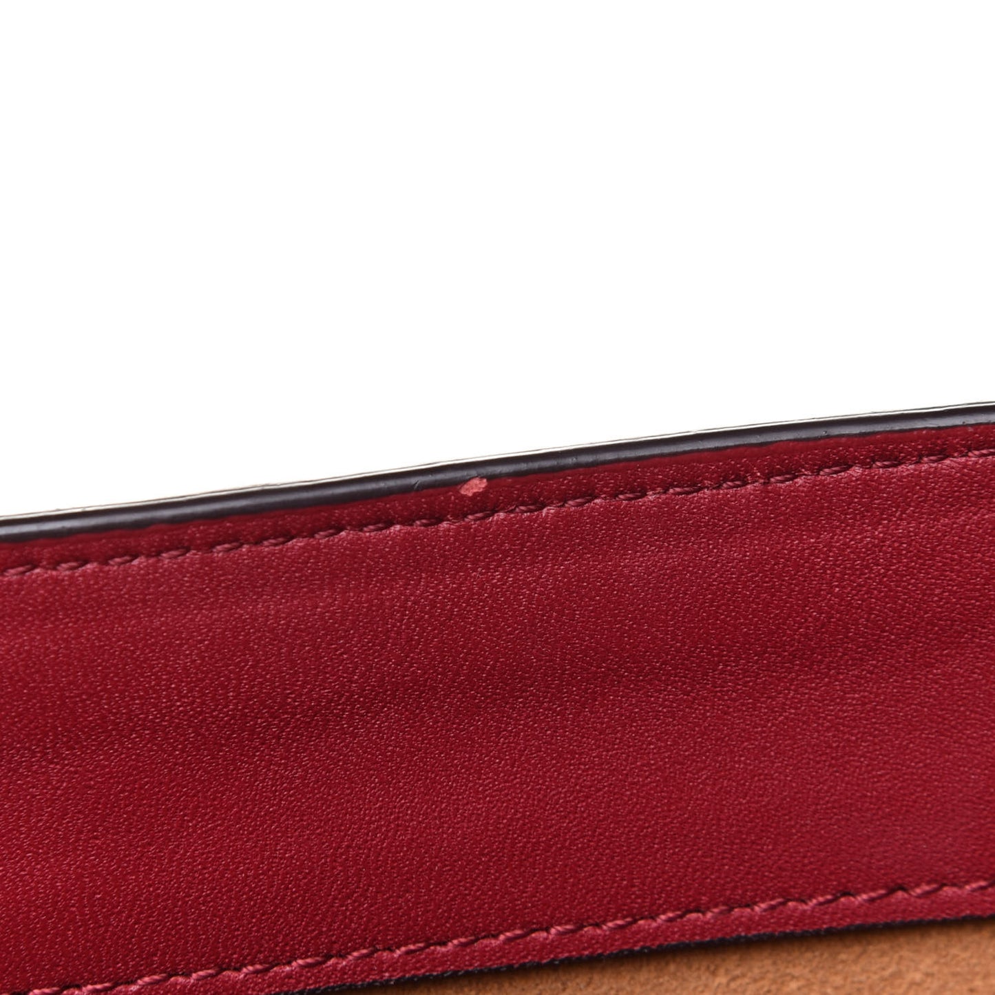 Grained Calfskin Large Milla Convertible Backpack Ruby Red