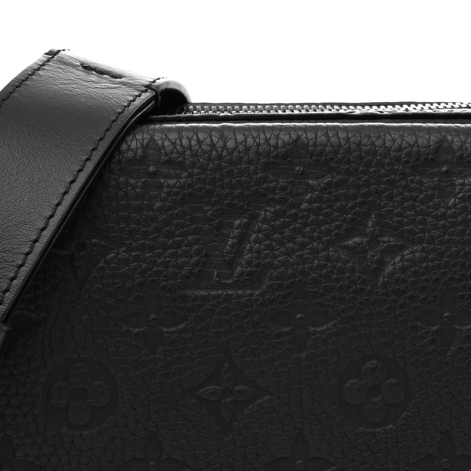 Louis Vuitton Taurillon Monogram Steamer Messenger Black 7 of 9