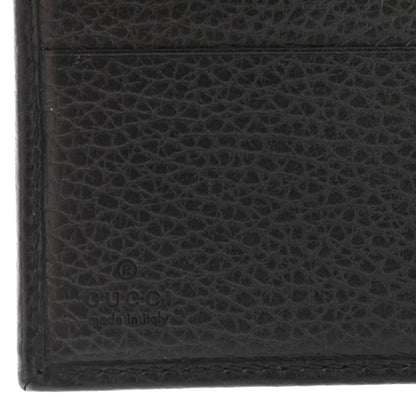 Gucci Dollar Calfskin Double G French Flap Wallet Black 7 of 10
