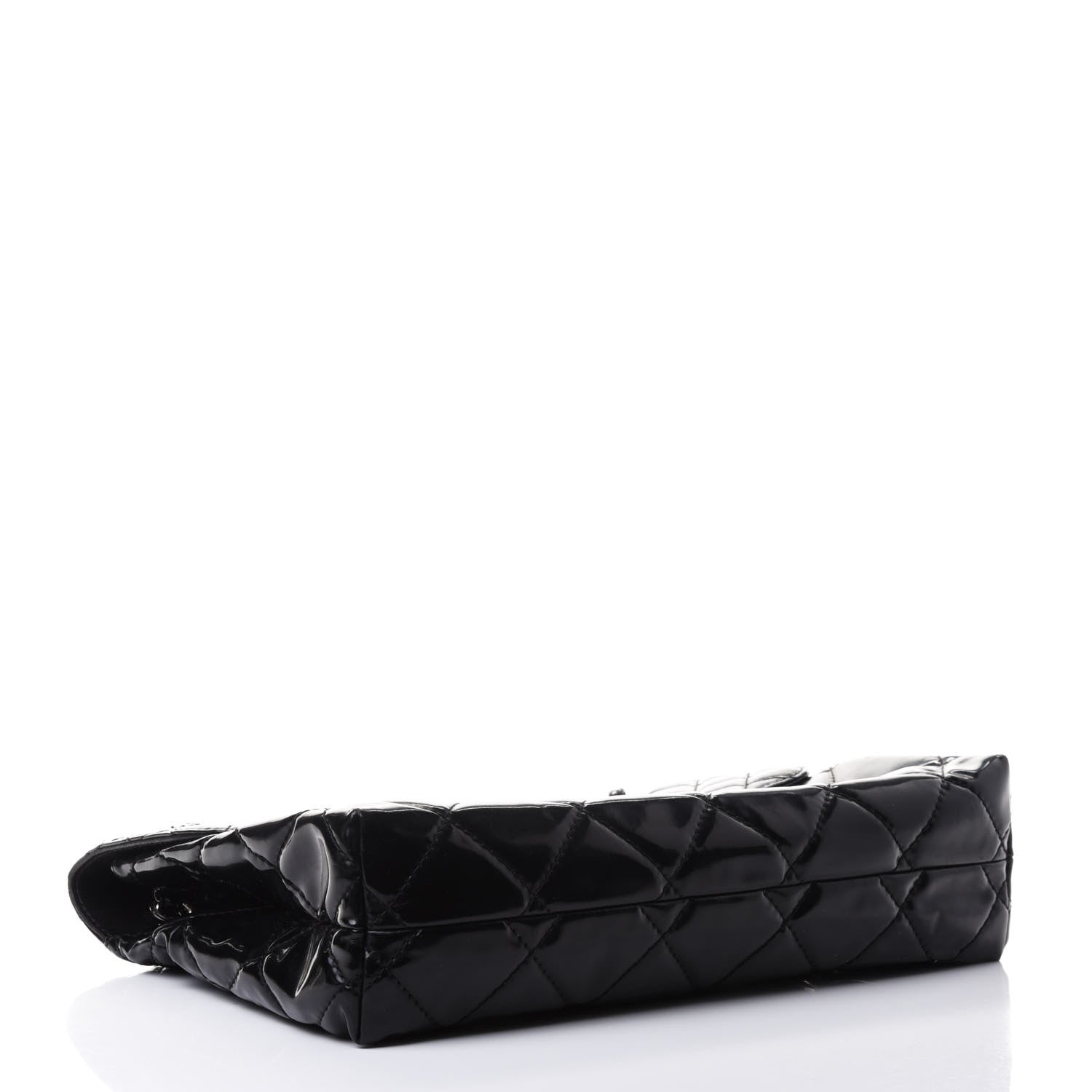 Chanel Vinyl Quilted In the Business Flap Bag Black 3 of 4