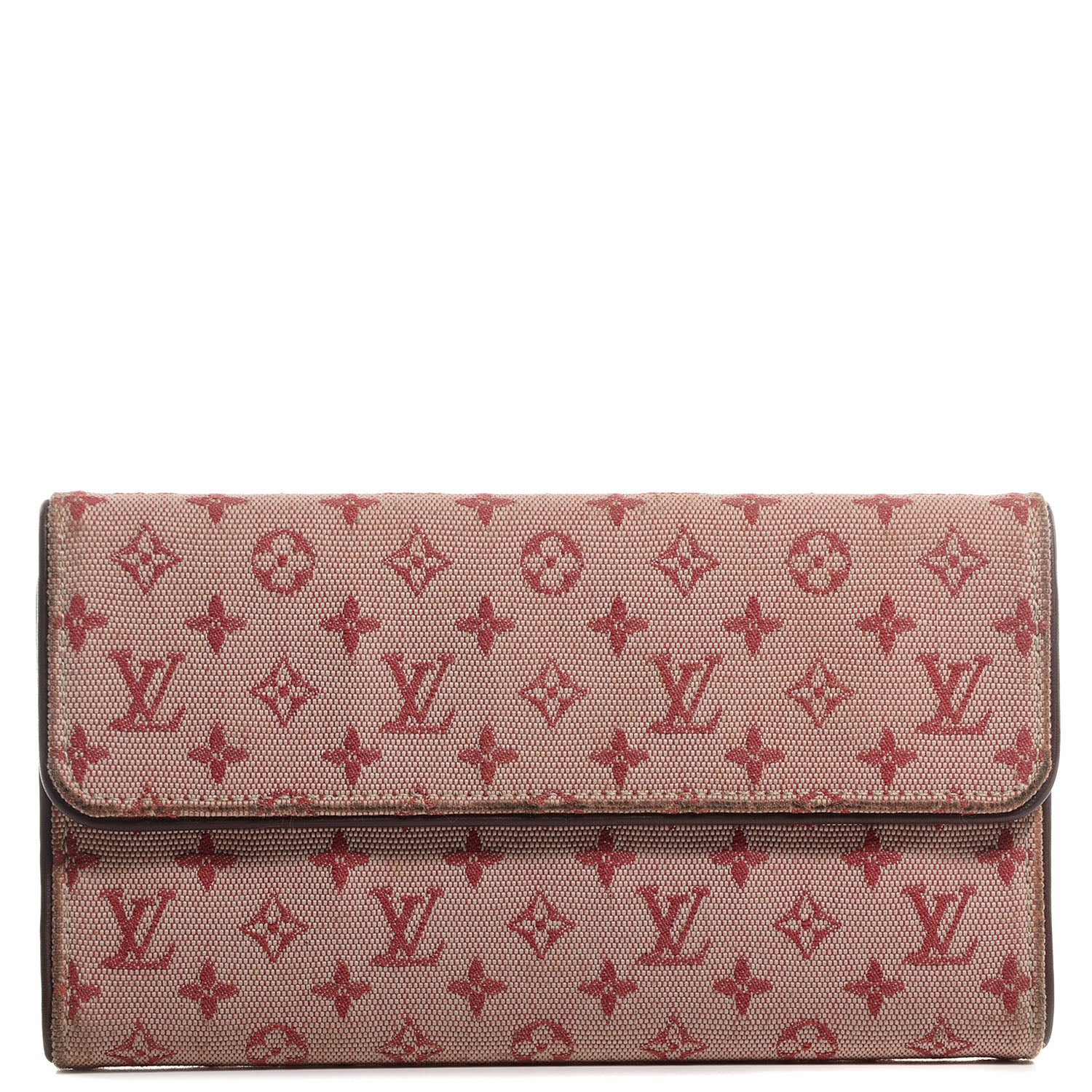 Louis Vuitton Mini Monogram Porte Tresor International Wallet Cherry 1 of 7