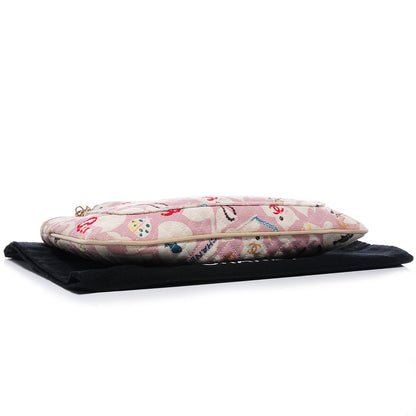 Chanel Canvas Baby Animals Pochette Pink 4 of 7