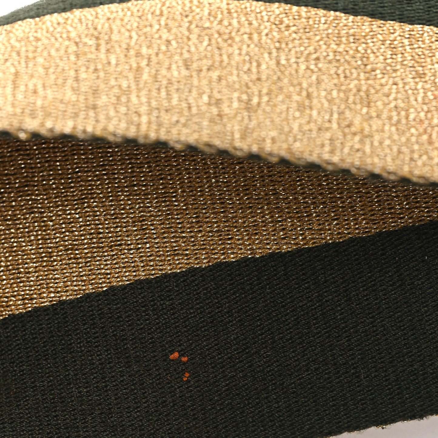 Ribbon Lurex Vitello Century Bi-Color Lines Adjustable Strap You Equatore Gold Lurex Equatore Gold Lurex Black