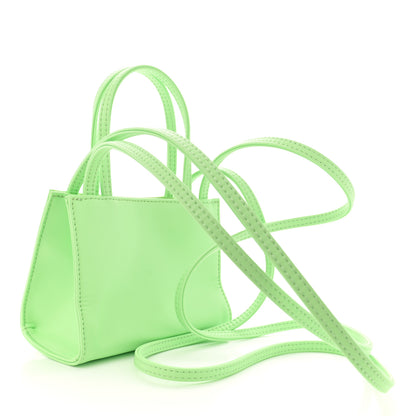 Telfar Vegan Leather Small Shopping Bag Double Mint 3 of 10