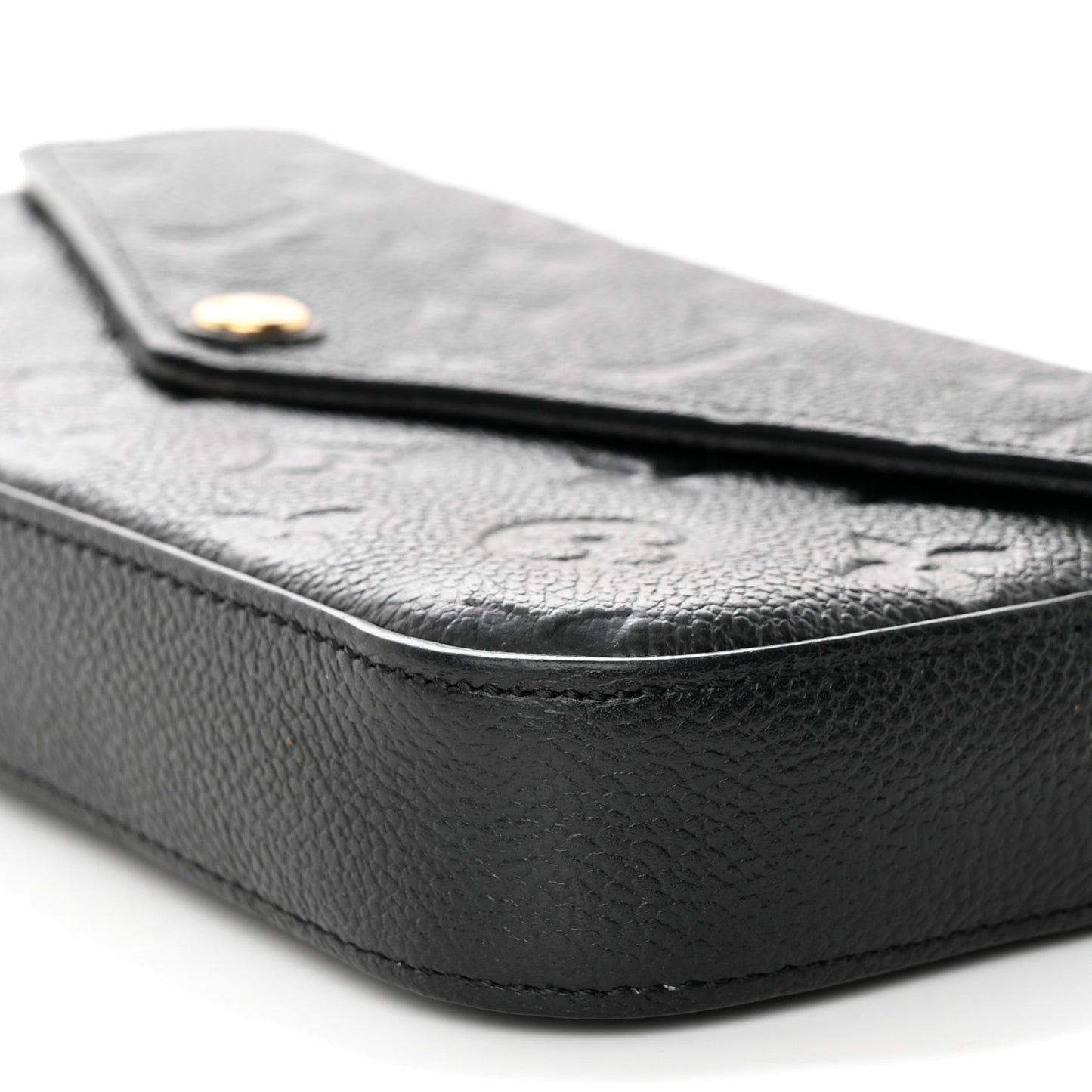 Empreinte Pochette Felicie Chain Wallet Black