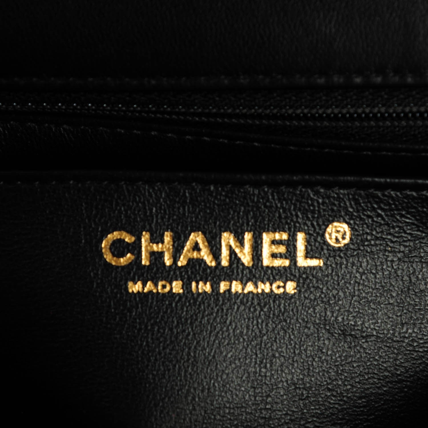 Chanel Lambskin Quilted Mini Rectangular Flap Black 7 of 8