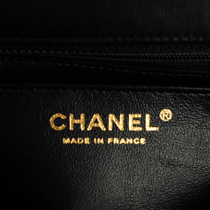 Chanel Lambskin Quilted Mini Rectangular Flap Black 7 of 8