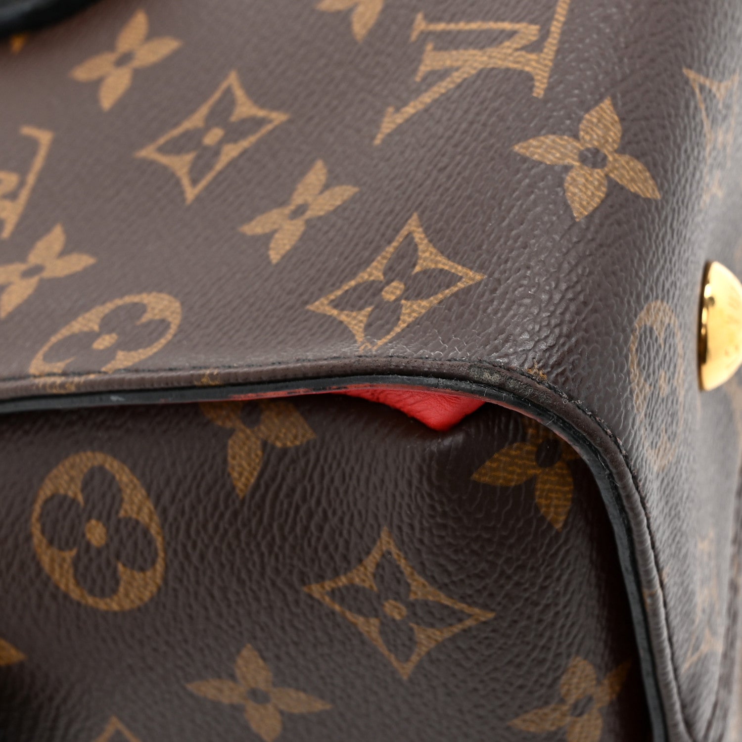 Louis Vuitton Monogram Tuileries Caramel Rouge 10 of 15