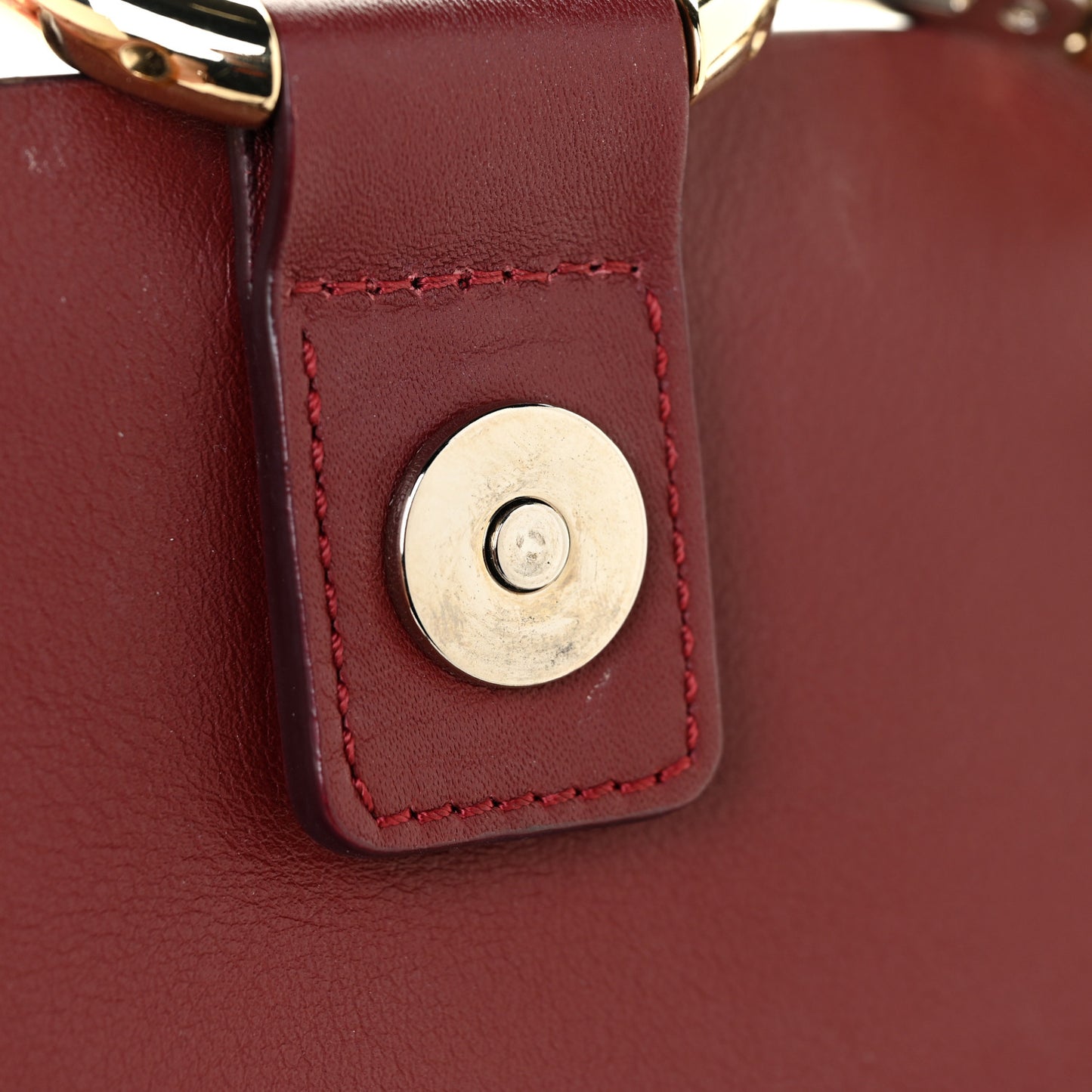 Suede Calfskin Small Faye Shoulder Bag Plum Purple