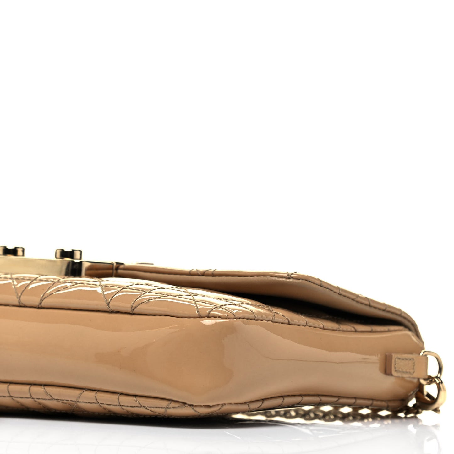 Patent Cannage New Lock Pouch Beige