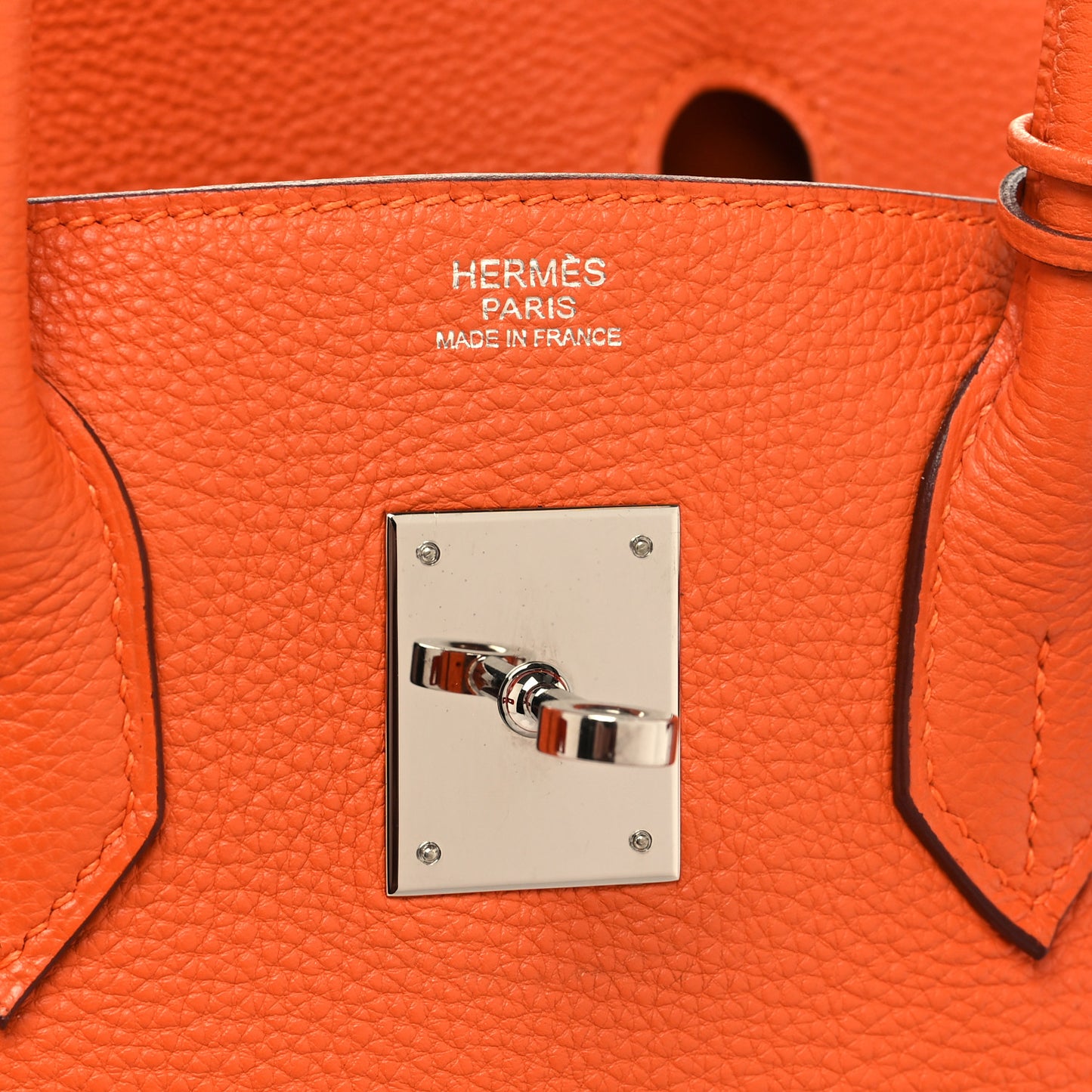 Togo Birkin 30 Orange