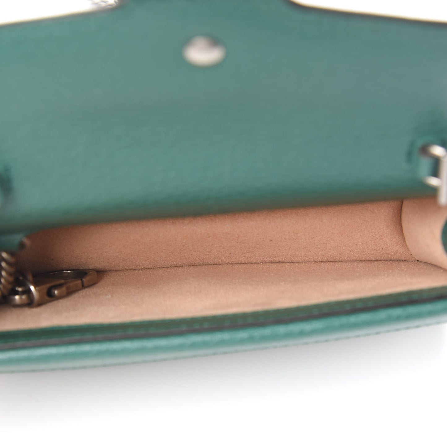 Calfskin Super Mini Dionysus Shoulder Bag Emerald