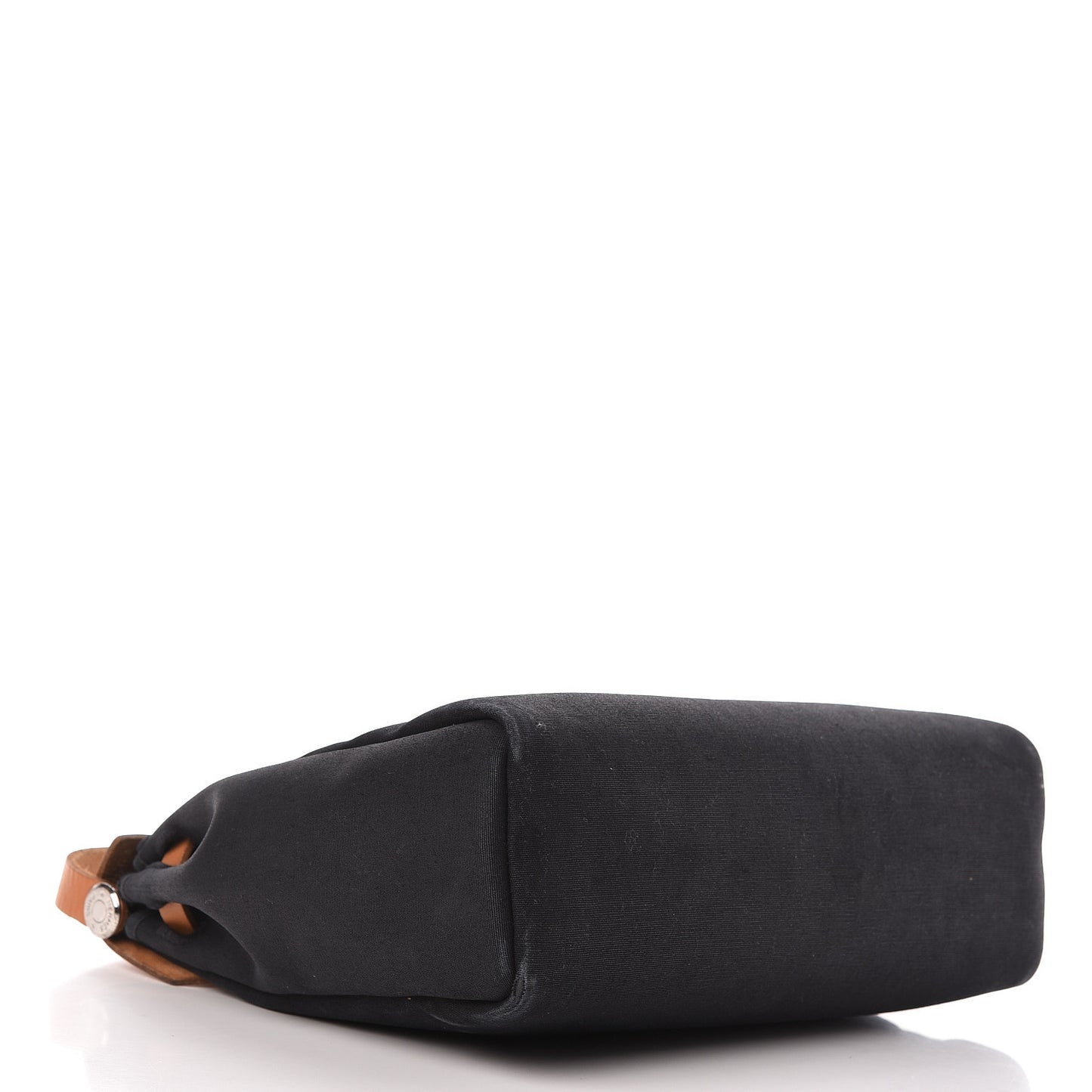 Toile Vache Calfskin Herbag PM 30 Black Natural
