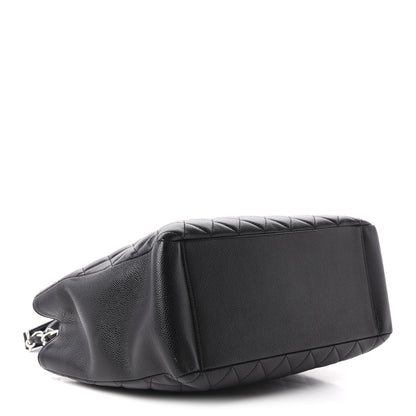 Chanel Caviar Quilted Grand Shopping Tote GST Black 4 of 10