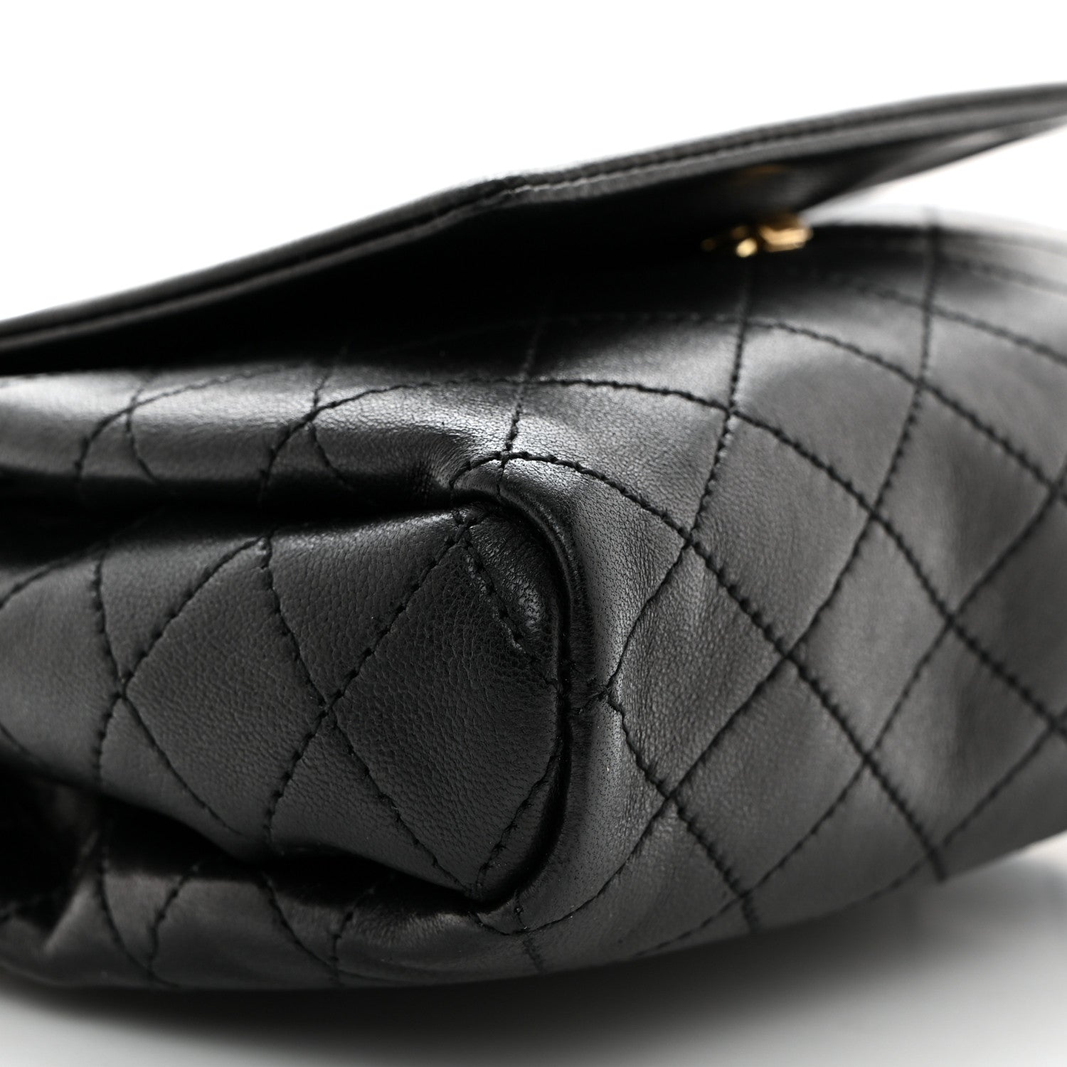 Saint Laurent Lambskin Quilted Monogram Mini Nolita Black 9 of 10