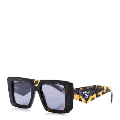 Prada Acetate Symbole Sunglasses SPR 23Y Tortoise 1 of 7