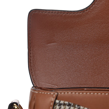 Celine Natural Calfskin Tweed Besace Small 16 Tan 7 of 12