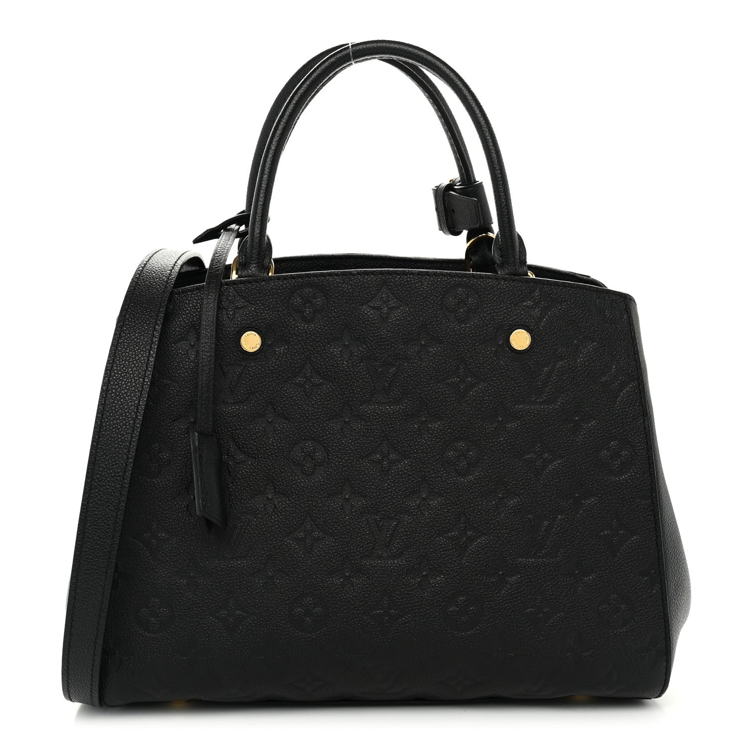 Louis Vuitton Empreinte Montaigne MM Black 1 of 9