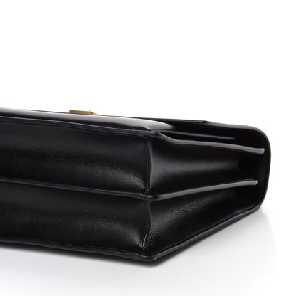 Saint Laurent Calfskin Large Monogram Sunset Black 8 of 11