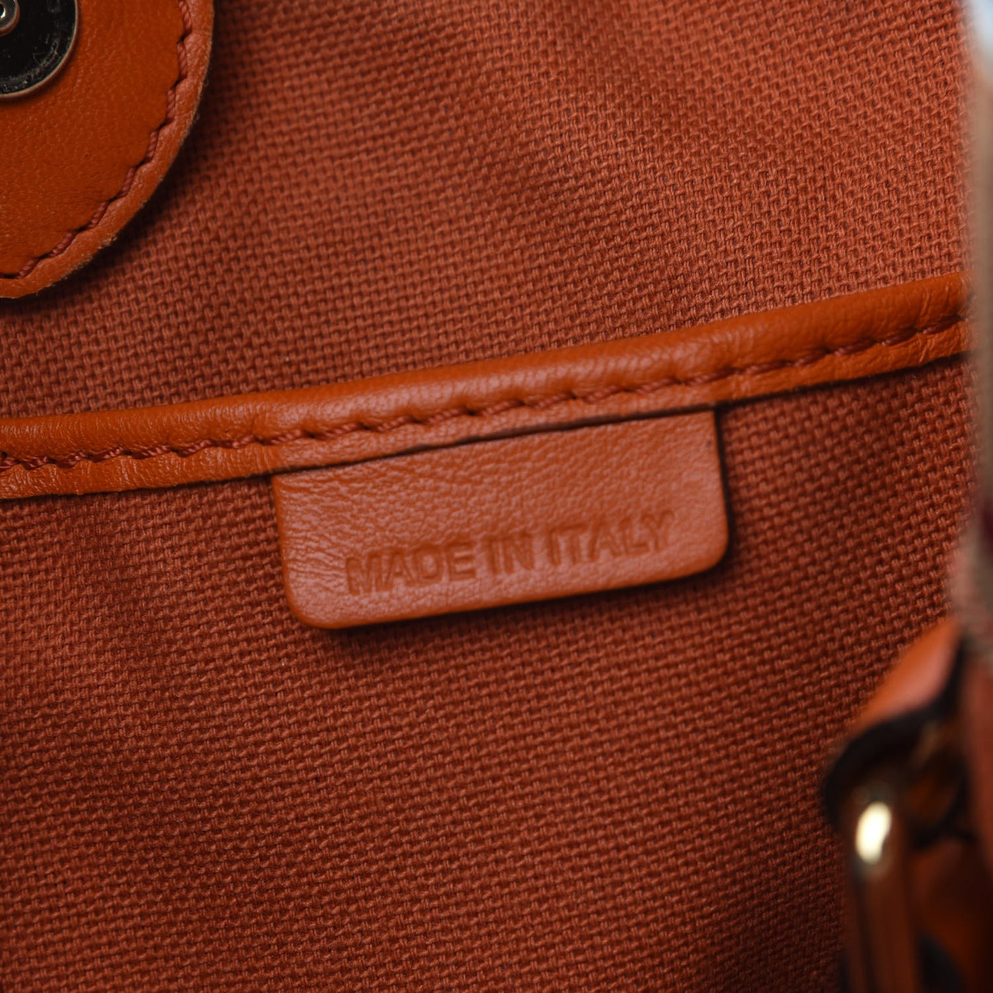 Haymarket Check Small Canterbury Tote Orange