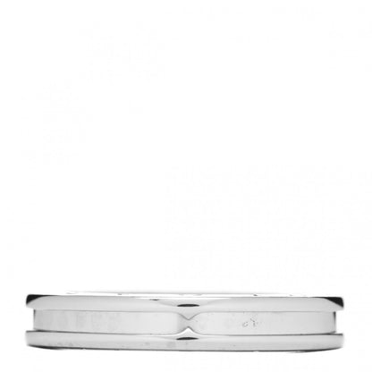 Bulgari 18K White Gold B.Zero1 One-Band Ring 69 12.5 1 of 6