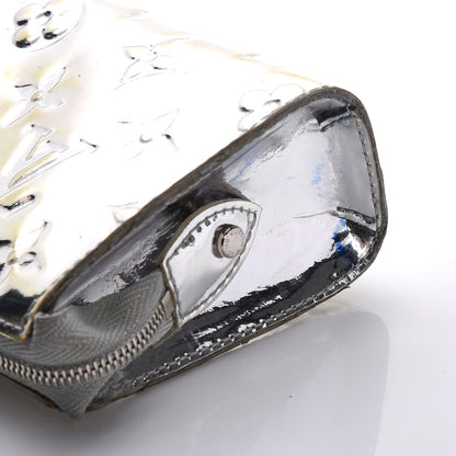 Louis Vuitton Monogram Miroir Trousse Cosmetic Bag Silver 13 of 13