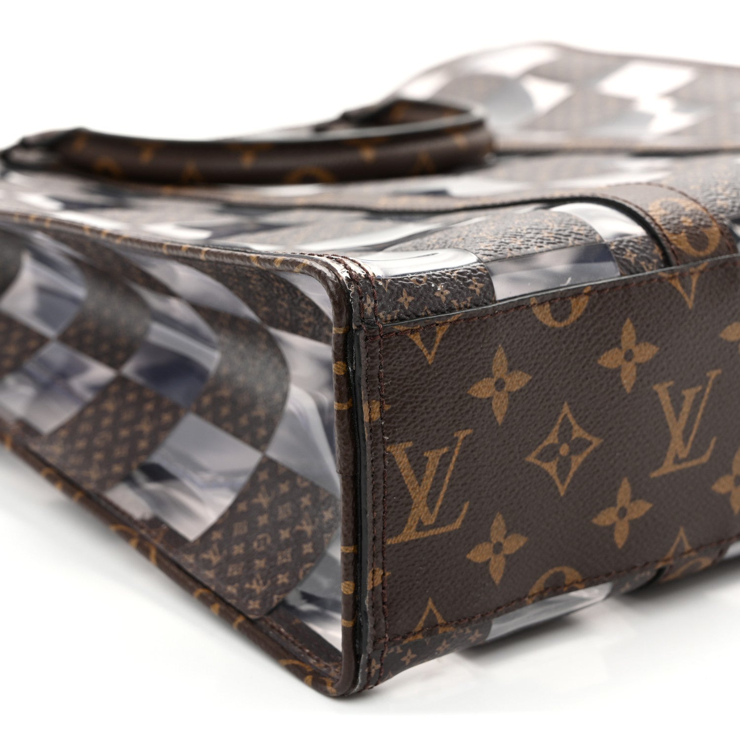 Louis Vuitton PVC Monogram Chess Sac Plat 8 of 10
