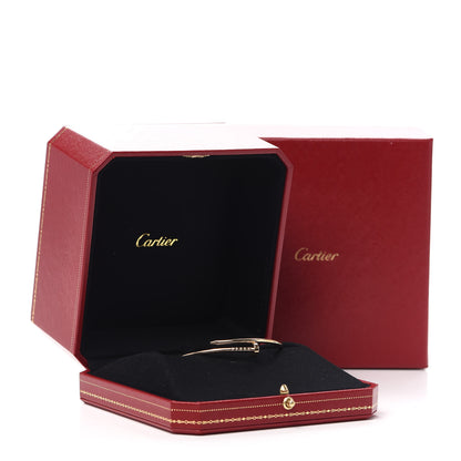 Cartier 18K Yellow Gold Small Juste Un Clou Bracelet 17 5 of 5