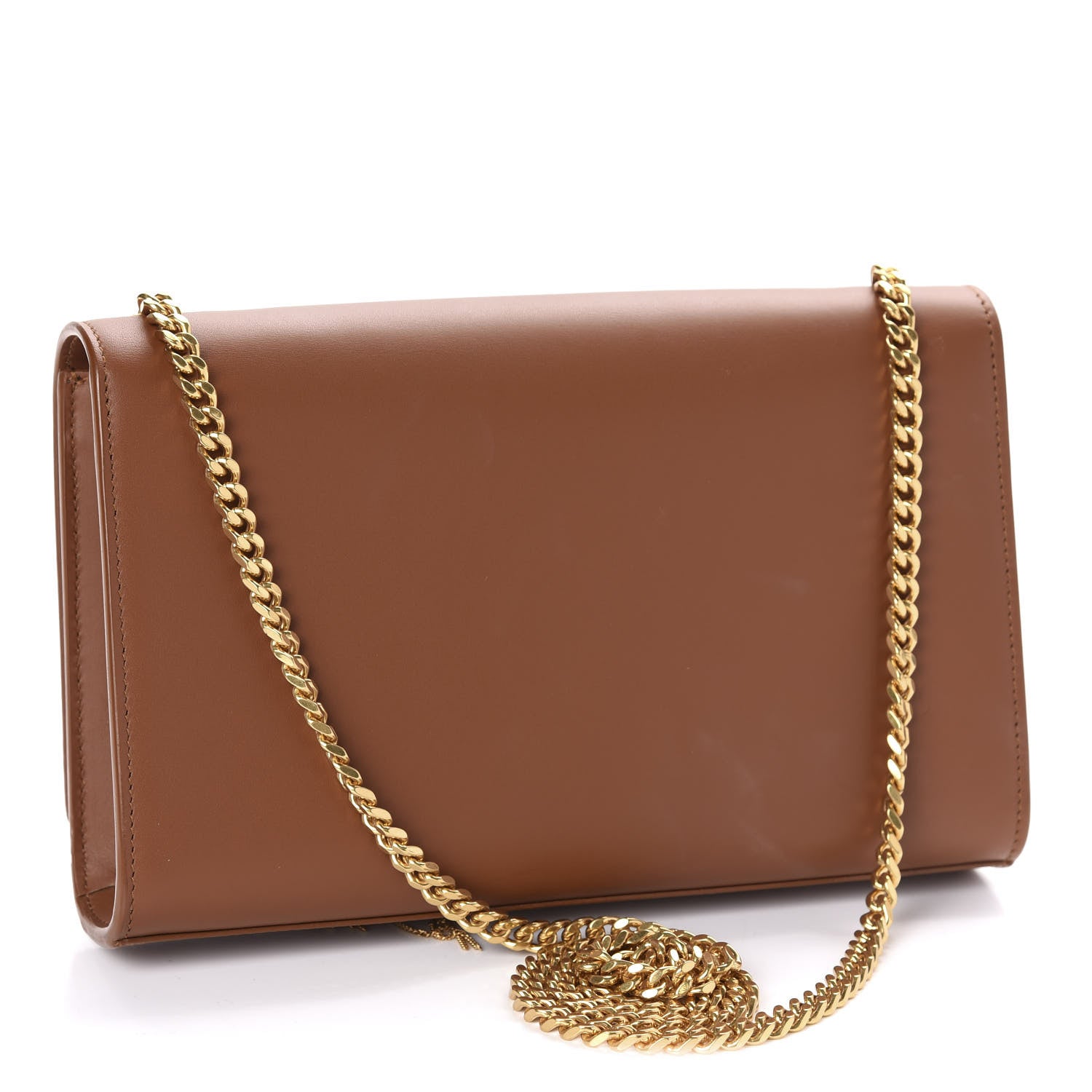 Saint Laurent Smooth Calfskin Medium Classic Monogram Kate Tassel Satchel Brick 3 of 13
