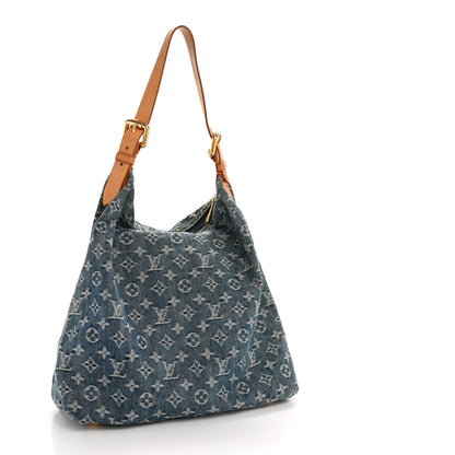 Louis Vuitton Denim Baggy GM Blue 4 of 13