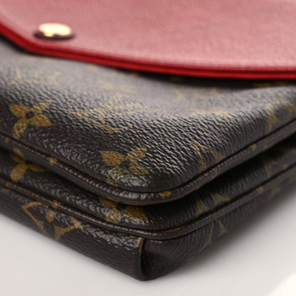 Chanel Caviar Timeless CC Wallet on Chain WOC Dark Fuchsia 16 of 18