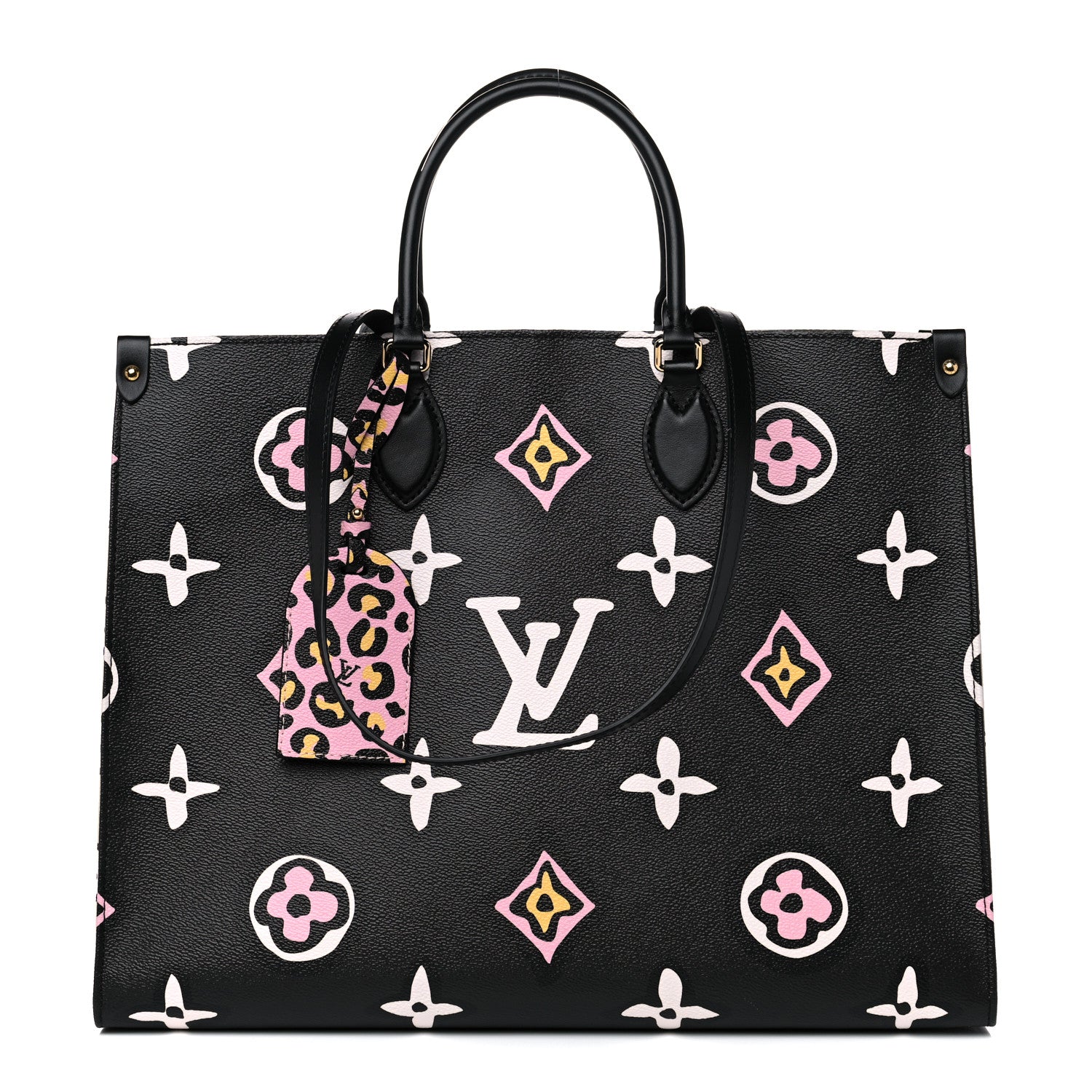 Louis Vuitton Monogram Giant Wild At Heart Onthego GM Black 1 of 9