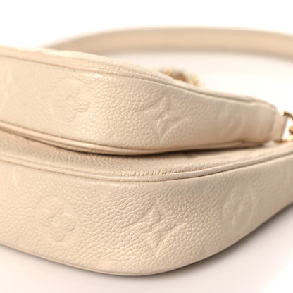 Louis Vuitton Empreinte Monogram Giant Multi Pochette Accessories Cream 9 of 9